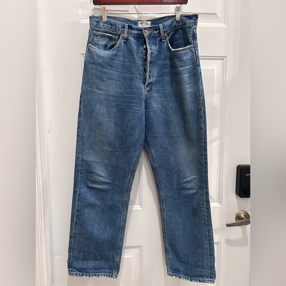 Jeans
90s Pinch Waist High Rise Straight 100% Cotton 😜